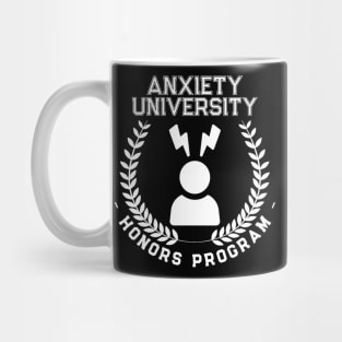 Anxiety University Honors Program Mug